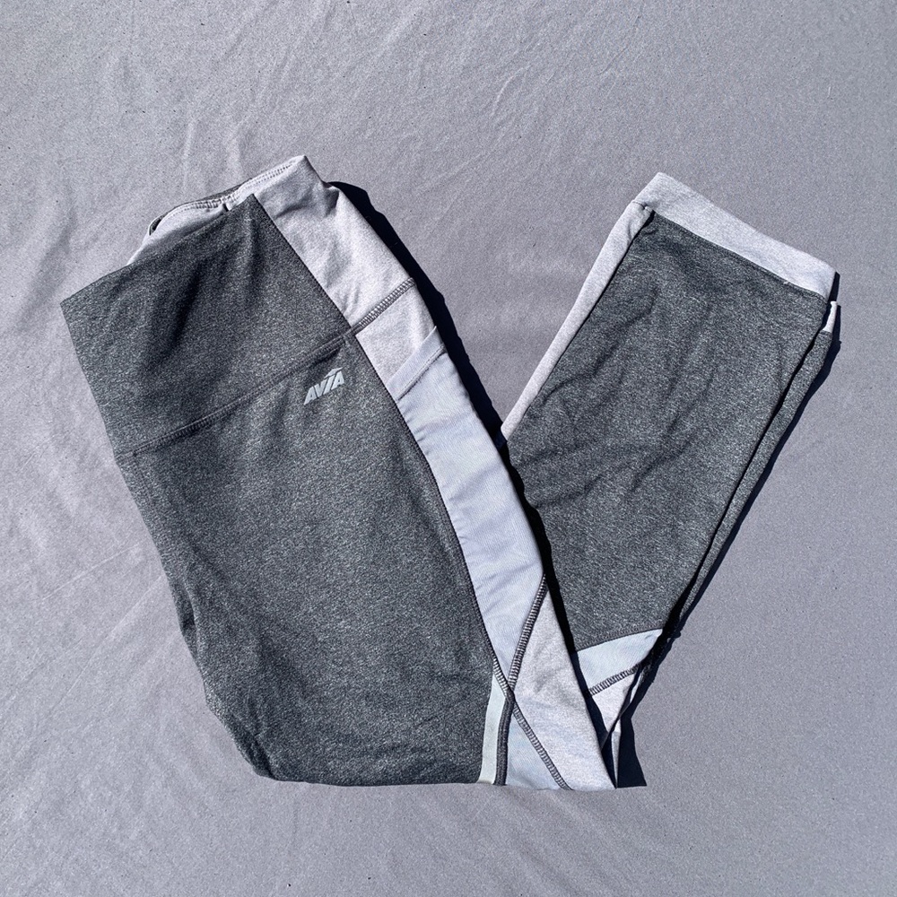 Avia Gray Reflective Leggings